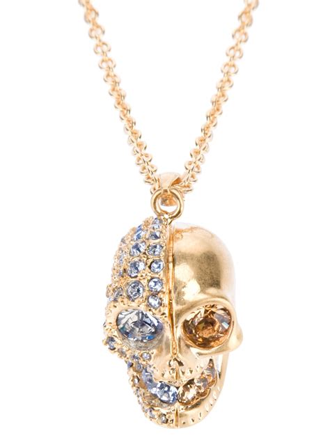 alexander mcqueen skull jewelry